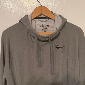 Nike Dri-Fit Light Gray Hoodie